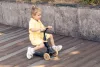 Qplay Sema Evo roller 3az1ben 1-6 éves kor 50 kg-ig - Coral Pink