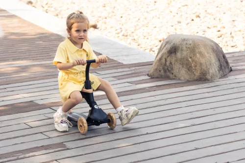 Qplay Sema Evo roller 3az1ben 1-6 éves kor 50 kg-ig - Coral Pink