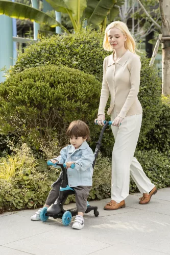 Qplay Sema Evo roller 3az1ben 1-6 éves kor 50 kg-ig - Sky Blue