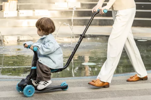 Qplay Sema Evo roller 3az1ben 1-6 éves kor 50 kg-ig - Sky Blue