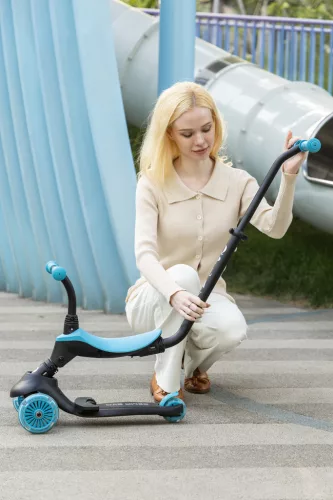 Qplay Sema Evo roller 3az1ben 1-6 éves kor 50 kg-ig - Sky Blue