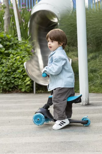 Qplay Sema Evo roller 3az1ben 1-6 éves kor 50 kg-ig - Sky Blue