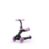 QPLAY Futóbicikli/roller Sema Evo LED fényekkel 1 - 6 év 50 kg-ig - Violet