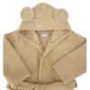 EKO Köntös pamutból kapucnival és fülekkel méret 92-98 - Beige