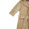 EKO Köntös pamutból kapucnival és fülekkel Beige méret S 92-98