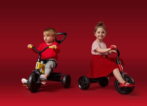 QPLAY Tricikli Ant plus Rose, 2-6 éves korig