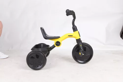 QPLAY Tricikli Ant 2-6 éves korig - Yellow