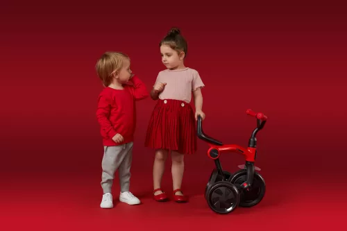 QPLAY Tricikli Ant plus 2-6 éves korig - Blue