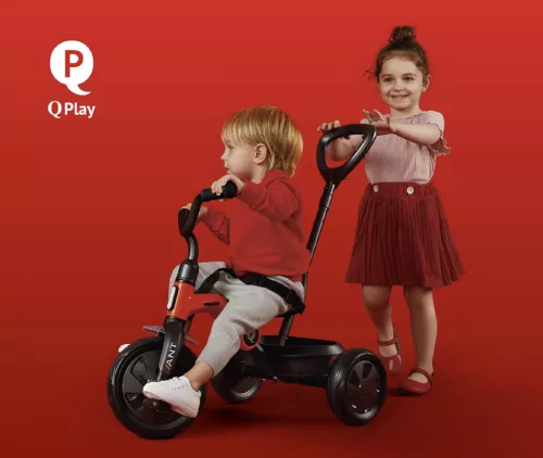 QPLAY Tricikli Ant plus Blue, 2-6 éves korig