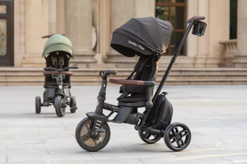 QPLAY Tricikli Comfo Max 7in1 10-72 hónap - Grey