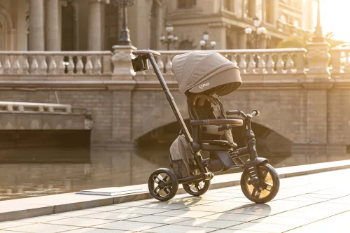 QPLAY Tricikli Comfo Max 7in1 10-72 hónap - Grey