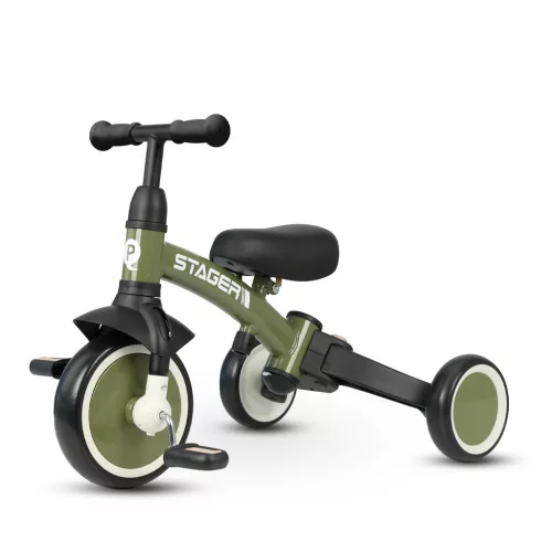 QPLAY Stager 3az1-ben tricikli - Green