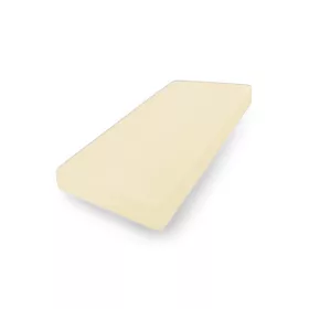 BABYMATEX Jersey lepedő gumírozva, 60x120 - Bézs