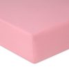 BABYMATEX Jersey lepedő gumival, 60x120 rózsaszín