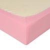 BABYMATEX Jersey lepedő gumival, 60x120 rózsaszín