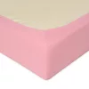 BABYMATEX Jersey lepedő gumival, 60x120 - Rózsaszín