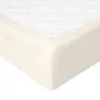 BabyMatex Jersey gumis lepedő 60x120cm - Ekrü elefántcsont