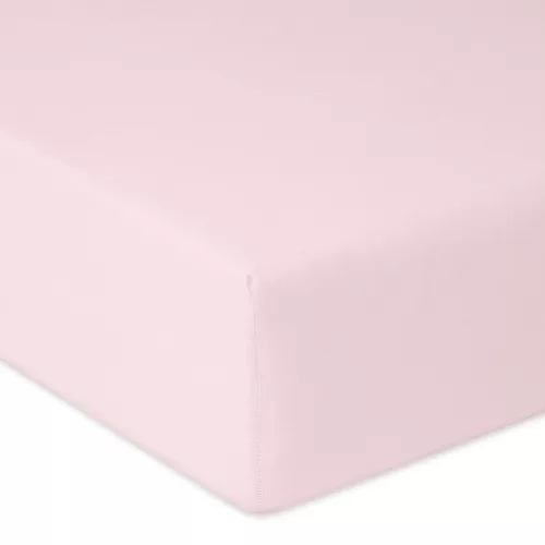 BabyMatex Jersey gumis lepedő 60x120cm - Órózsaszín púder