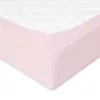 BabyMatex Jersey gumis lepedő 60x120cm - Órózsaszín púder