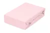 BabyMatex Jersey gumis lepedő 60x120cm - Órózsaszín púder