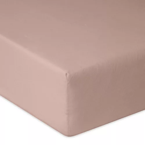 BabyMatex Jersey gumis lepedő 60x120cm - Világosbarna dió