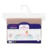 BabyMatex Jersey gumis lepedő 60x120cm - Világosbarna dió
