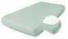 BabyMatex Jersey gumis lepedő 60x120cm - Zsályazöld