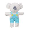 BABYMATEX Takaró játékkal Koala Mint 75 x 100 cm