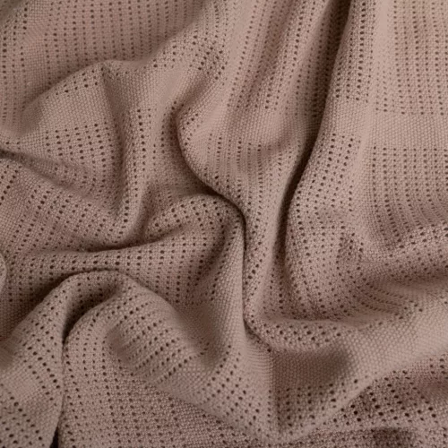 BabyMatex Kötött pamut takaró 75x100cm Sisi - bézs