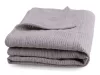 BabyMatex Kötött pamut takaró 75x100cm Sisi - szürke