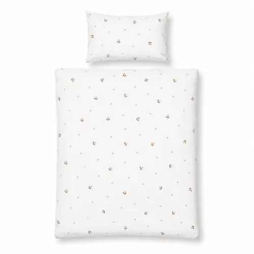 BabyMatex Vízálló jersey ágyneműhuzat 100x135cm 40x60cm - mackó