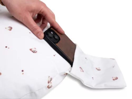 BabyMatex Szoptatós párna miniRelax Jersey 150cm - Mackó