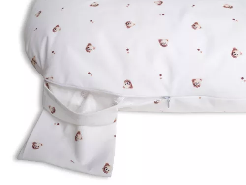 BabyMatex Szoptatós párna miniRelax Jersey 150cm - Mackó