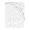 BabyMatex Jersey gumis lepedő 60x120cm - Csillagok