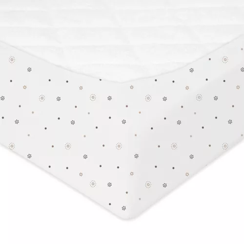 BabyMatex Jersey gumis lepedő 60x120cm - Csillagok