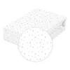 BabyMatex Jersey gumis lepedő 60x120cm - Csillagok