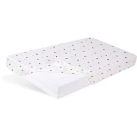 BabyMatex Jersey gumis lepedő 60x120cm - Plüssmackó