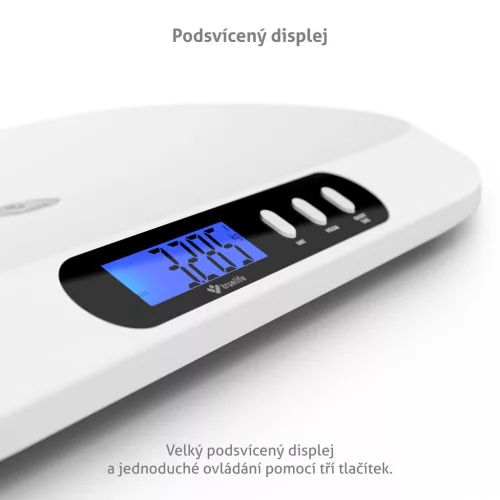 TRUELIFE Digitális baba mérleg BabyScale B5 BT