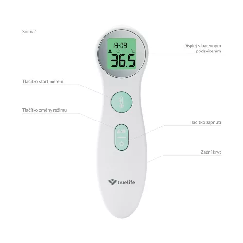TRUELIFE érintésmentes hőmérő Care Q6