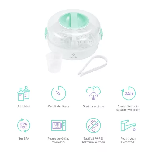 TRUELIFE Sterilizátor mikrohullámú sütőbe Invio MS5