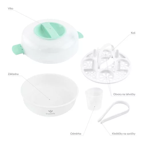 TRUELIFE Sterilizátor mikrohullámú sütőbe Invio MS5