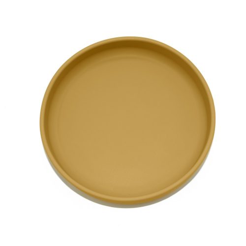 Petite&Mars Szilikon étkészlet, 4 db, Take&Match, Misty Green - Intense Ochre, 6 hó+