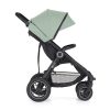 Petite&Mars Sport babakocsi Street2 Air Black + Napfénytető, Iron Green