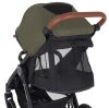 Petite&Mars Sport babakocsi Street2 Air Black + Napfénytető, Iron Green