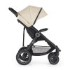 Petite&Mars Sport babakocsi Street2 Air Black + Napfénytető, Sahara Beige