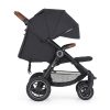 Petite&Mars Sport babakocsi Street2 Air Oak, Perfect Black