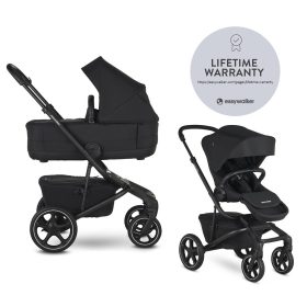   EASYWALKER Kombinált babakocsi Jimmey 2in1 Pepper Black LITE RWS