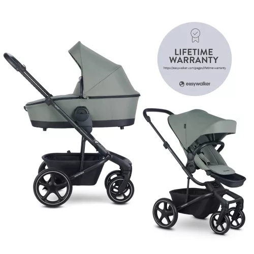 EASYWALKER Kombinált babakocsi Harvey⁵ 2v1 LITE RWS - Agave Green