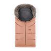 Petite&Mars Téli szett Arctic 4in1 bundazsák + kézmelegítő kesztyű babakocsira Furry - Pastel Peach