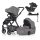 PETITE&MARS KÉSZLET Babakocsi 4v1 ICON Dove Grey LITE RWS + CYBEX Aton B2 i-Size